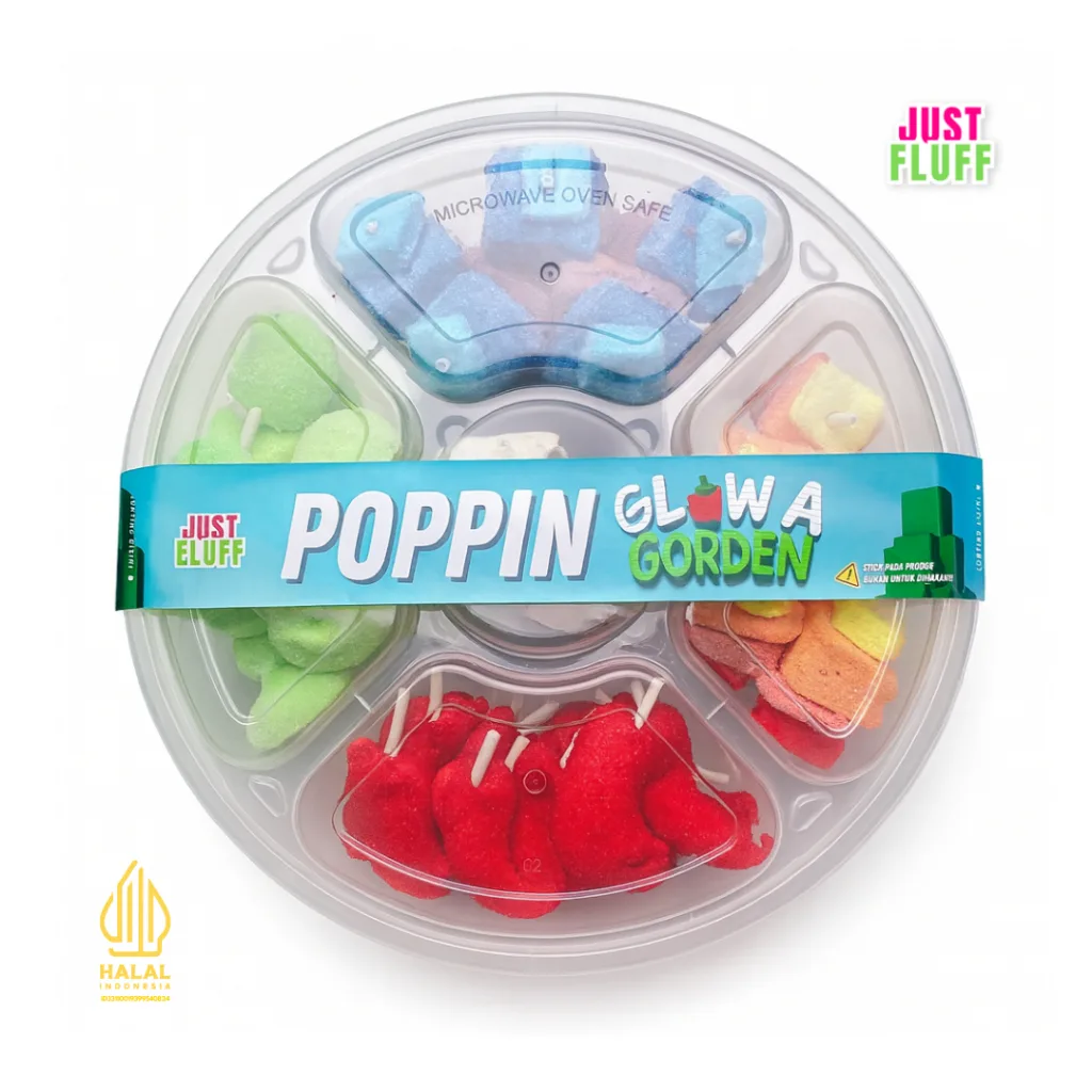 MARSHMALLOW POPPIN GLOW A GORDEN JUSTFLUFF [HALAL]