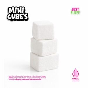 Marshmallow Mini Cube Justfluff