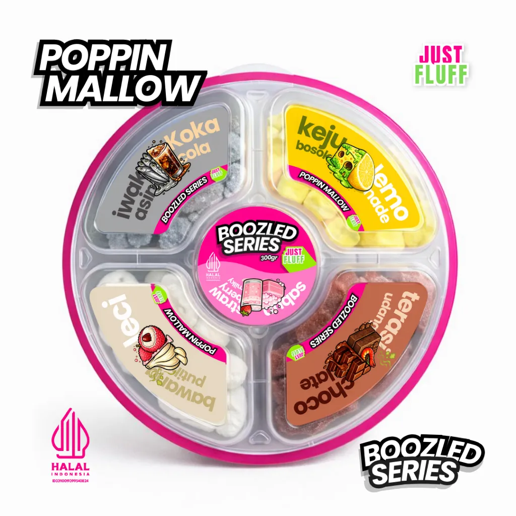 Marshmallow Poppin Boozeled Justfluff Halal Kenyal
