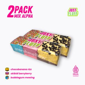 Marshmallow Reguler 2 Pack Justfluff