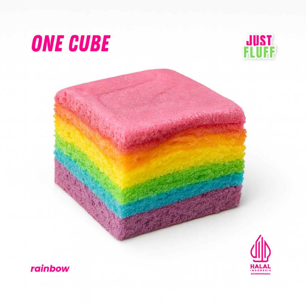 MARSHMALLOW SIGNATURE ONE CUBE JUSTFLUFF #1 HALAL 1 Marshmallow Signature One Cube Justfluff #1 Halal dengan pilihan rasa meliputi Candy Blossom, Choco Banana Rizz, Rainbow Bubblegum, Matchaoreo, Strawberry, Choco Vanilla, Choco Durian.
