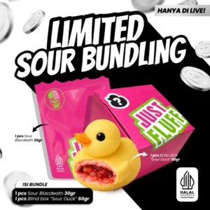 Special Sour Bundling 6.6 Marshmallow Justfluff 100% Halal