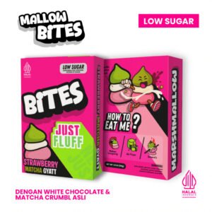Marshmallow justfluff mallow bites ultimate low sugar 100% halal