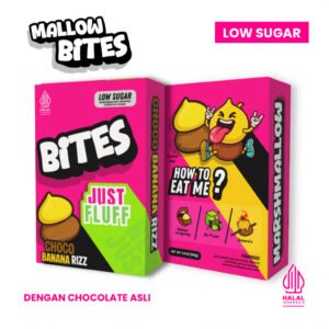 Marshmallow justfluff mallow bites ultimate low sugar 100% halal