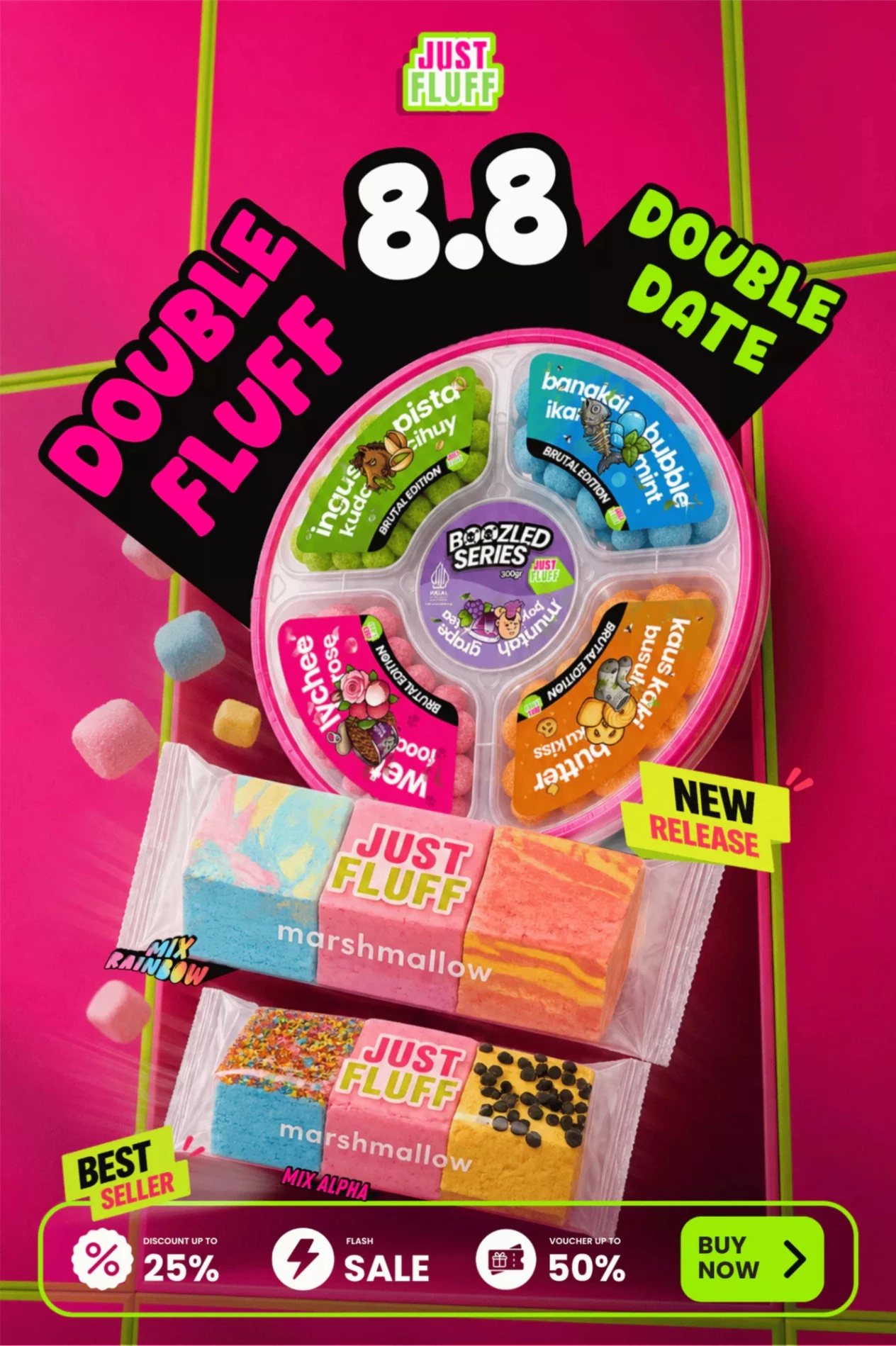 Poppin Mallow Boozled Series